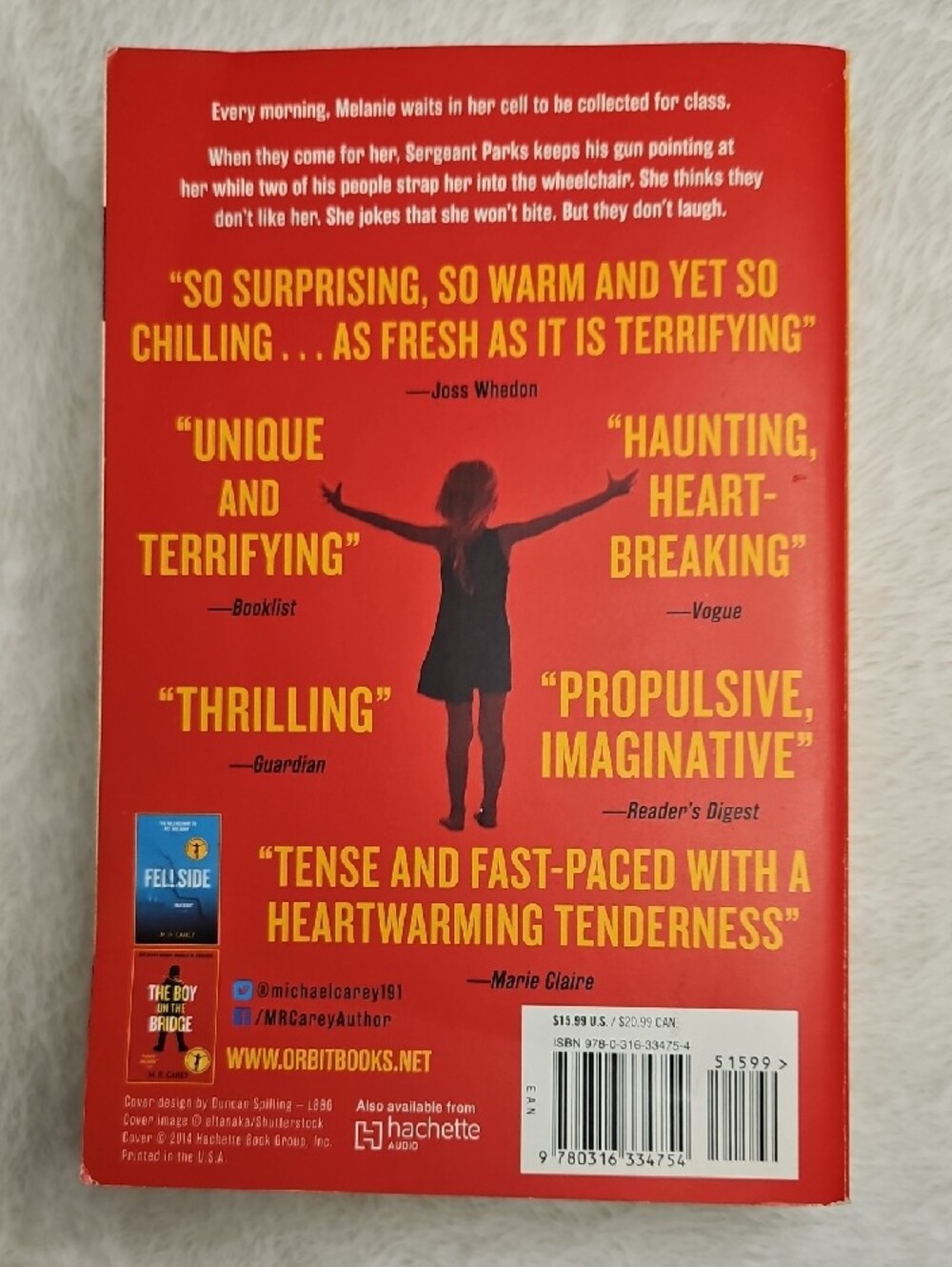 The Girl With All the Gifts by M.R. Carey - Paperback Book - Picture 2 of 4